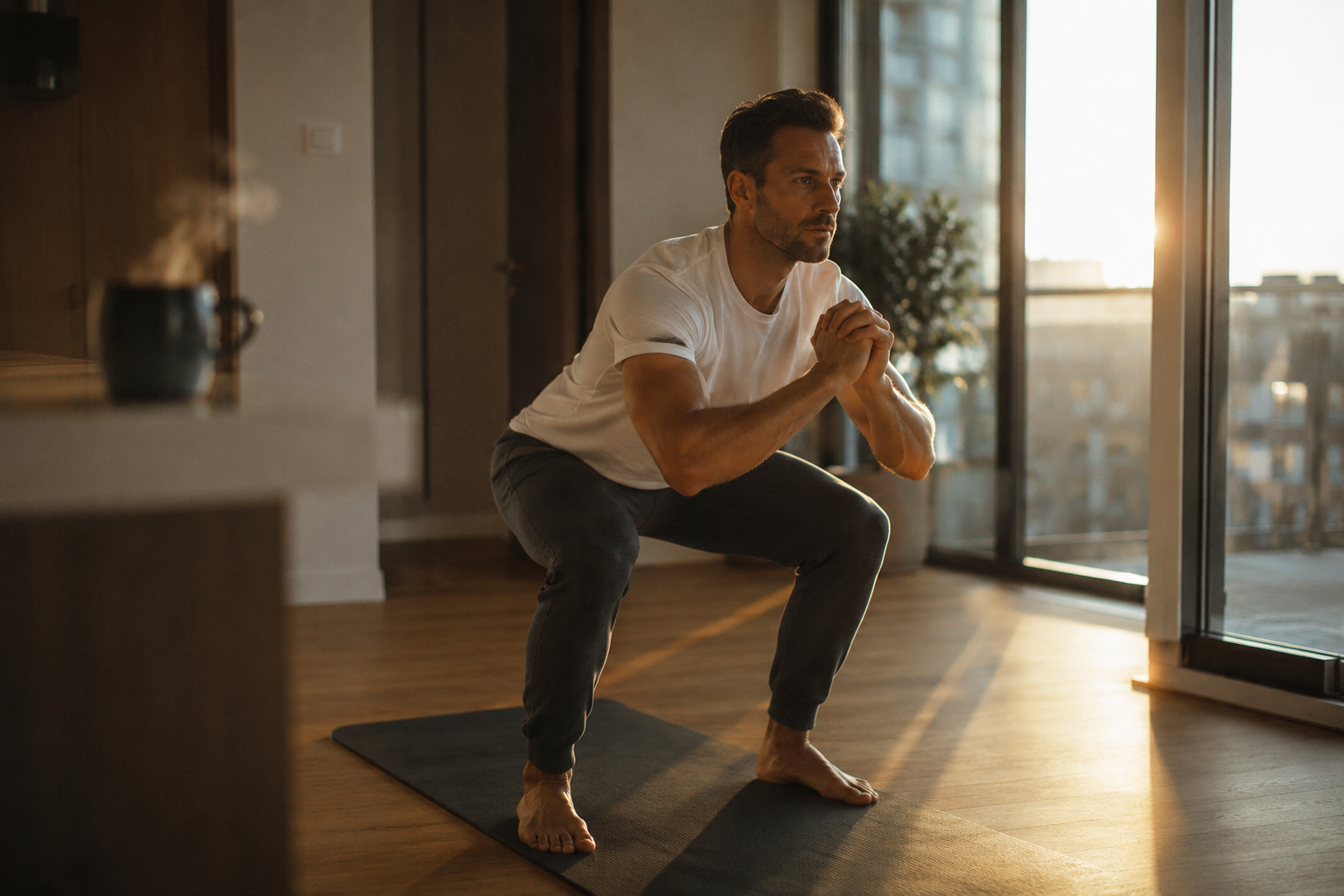 10 Minuten Morgenroutine für Zuhause